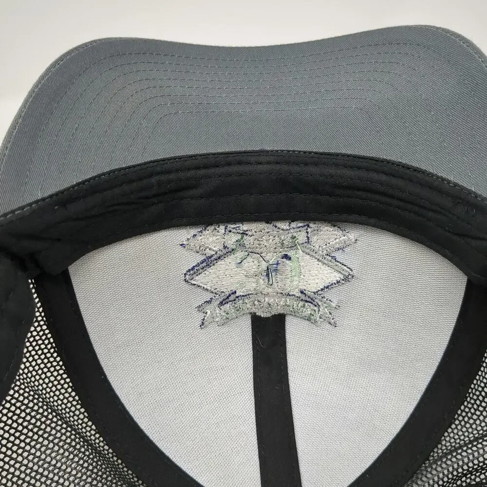 Pacific Headwear Trucker Hat Gray One Size 30 Year Anniversary Doucet Survey